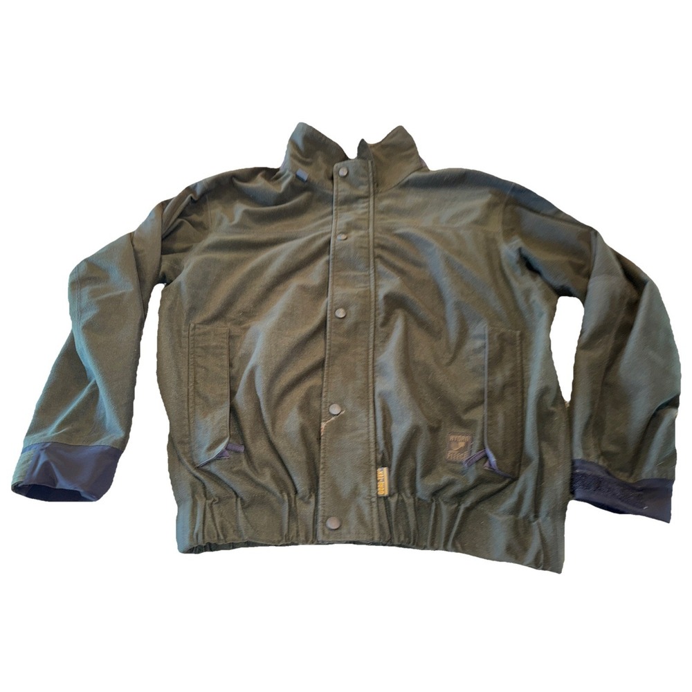 Vintage Browning‎ Gore-Tex Hydro Fleece Hunting Jacket Green Large